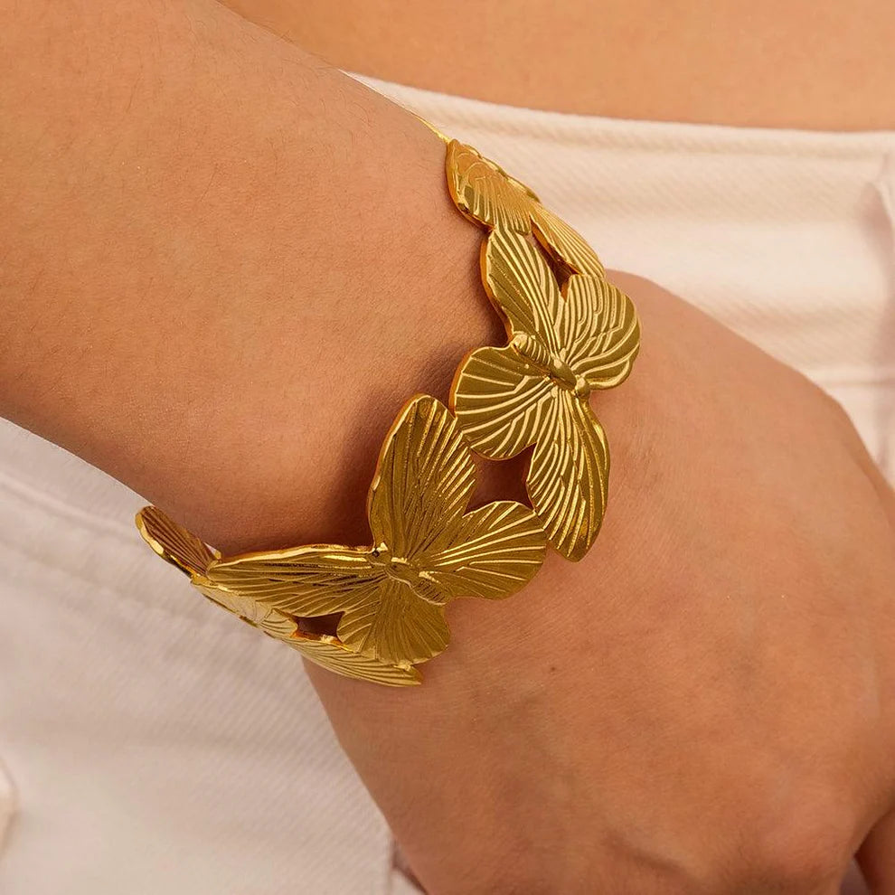 Butterfly Statement Bangle