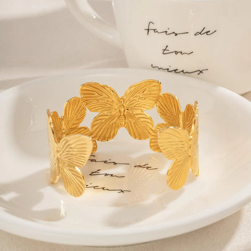 Butterfly Statement Bangle